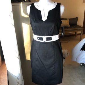 NWT AGB Black & White Dress